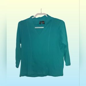 💎 Turquoise size L blouse